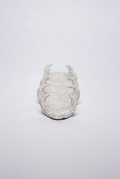 Grey incense holder-Cléo SJölander-APOC STORE