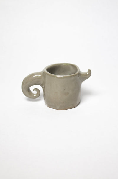 Green spiky mug-Cléo SJölander-APOC STORE