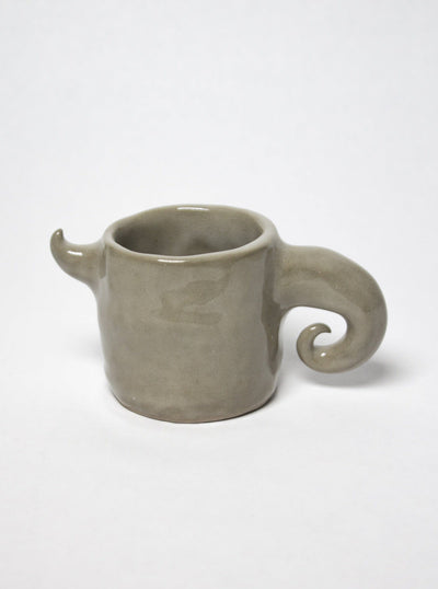 Green spiky mug-Cléo SJölander-APOC STORE