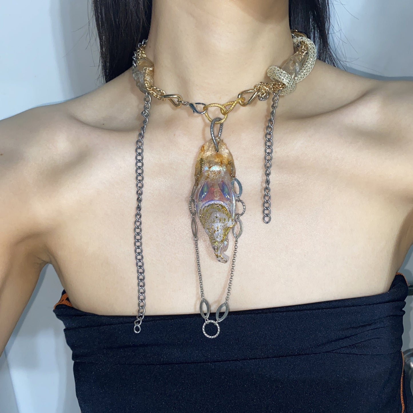 Eqpn297 Necklace-VACSOM-APOC STORE