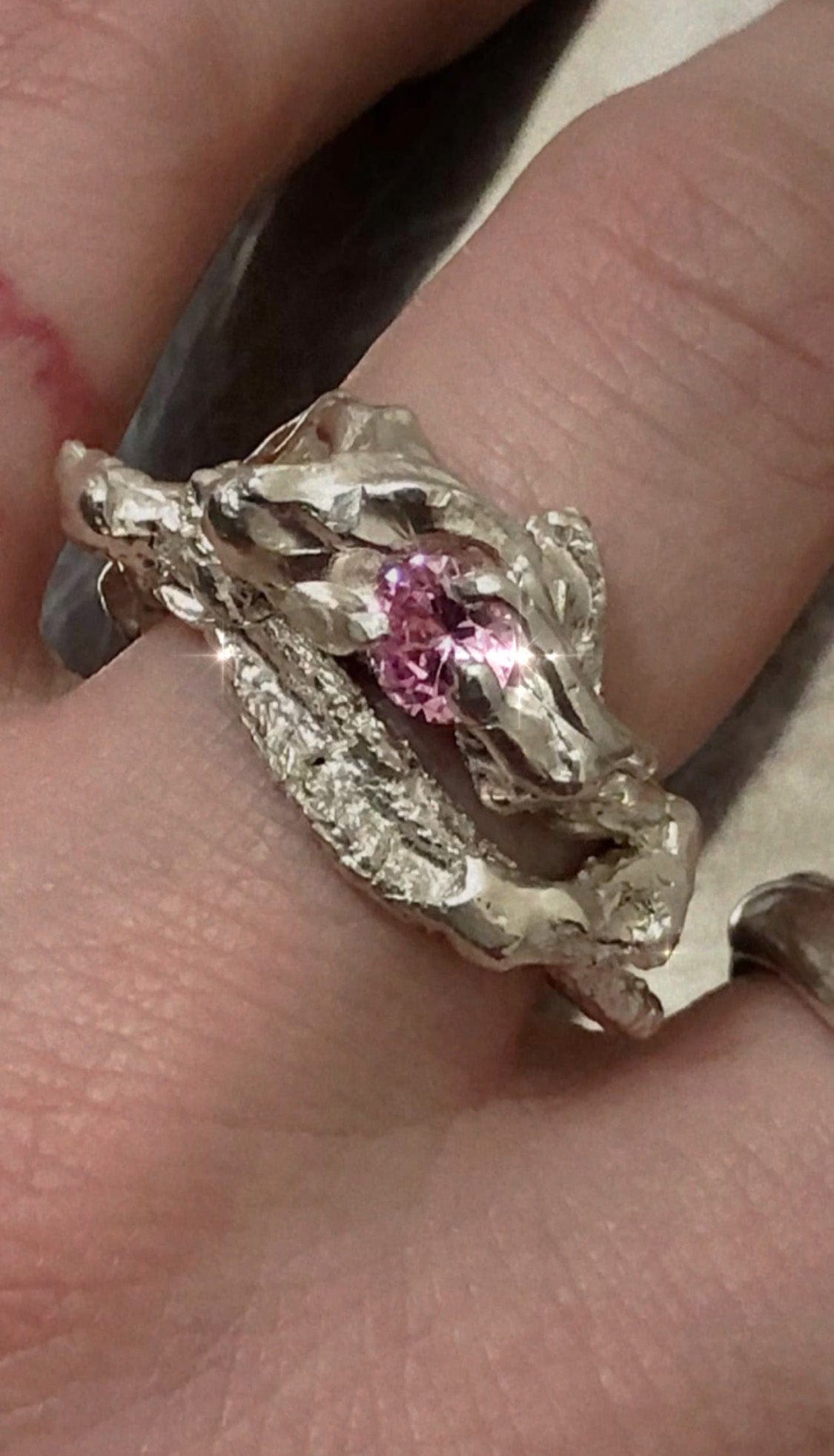 PINK FOUNTAIN RING-Colombe d’Humieres-APOC STORE