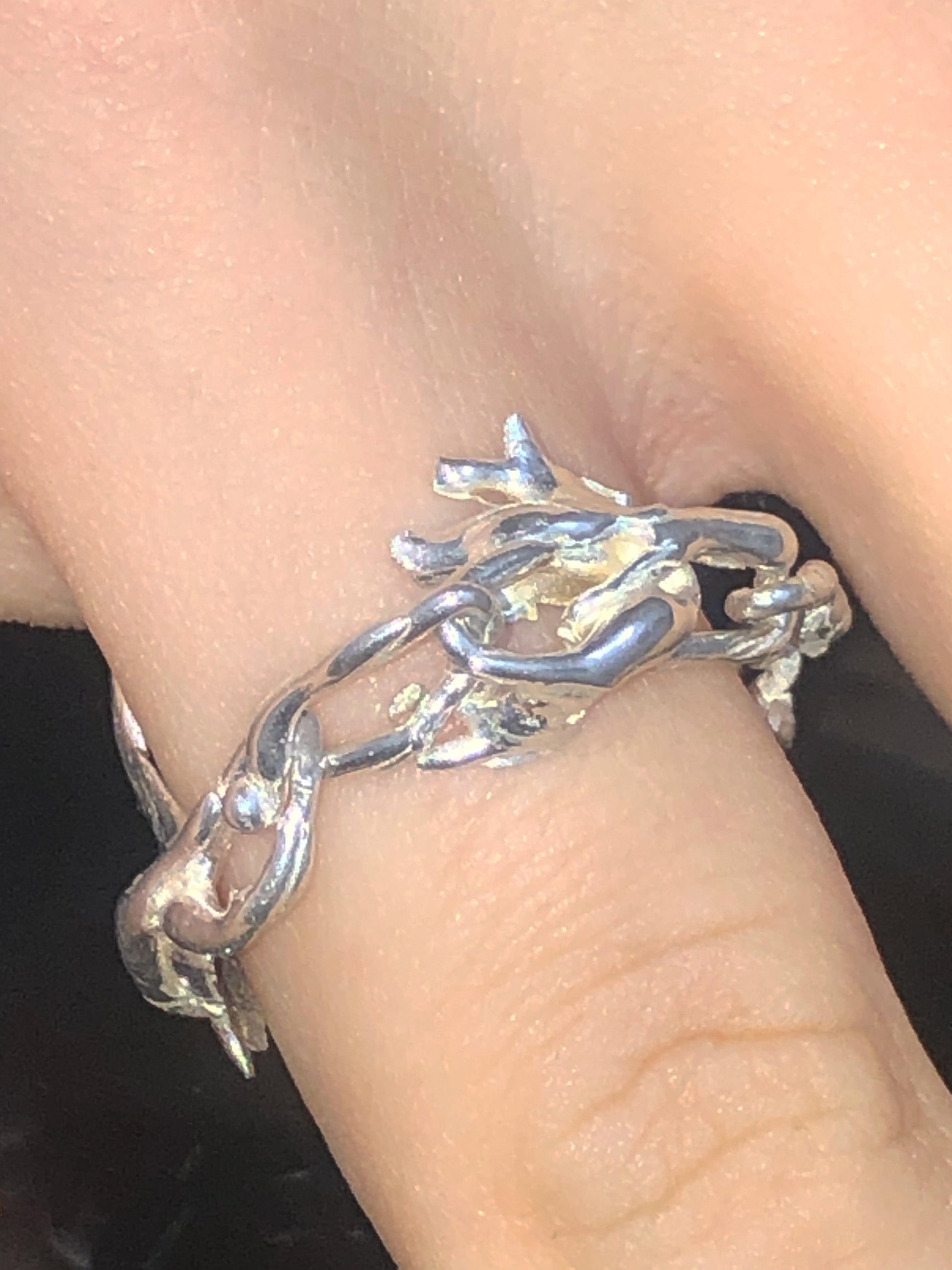 Skinny Chain Ring-Colombe d’Humieres-APOC STORE