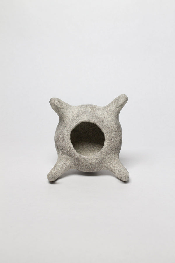 Four horns grey vessel-Cléo SJölander-APOC STORE