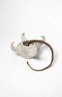 Four horns grey vessel-Cléo SJölander-APOC STORE
