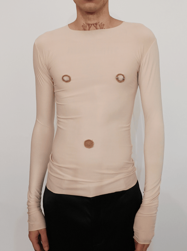 Nude Nipple Top-TRANSE PARIS-APOC STORE