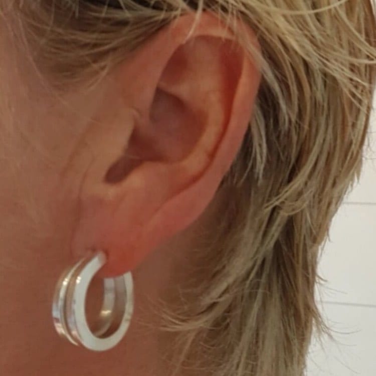 Twin Serpent Hoops-ISA Collection-APOC STORE