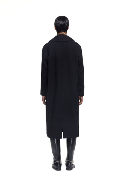 Paneled Wool Coat-XIMONLEE-APOC STORE