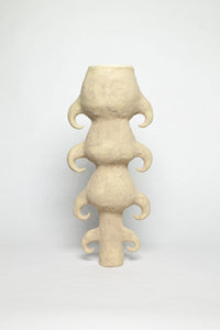 Beige vase-Cléo SJölander-APOC STORE