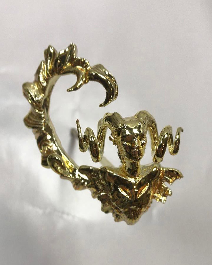 Gold Faun Myth Cuffs-Baggira-APOC STORE