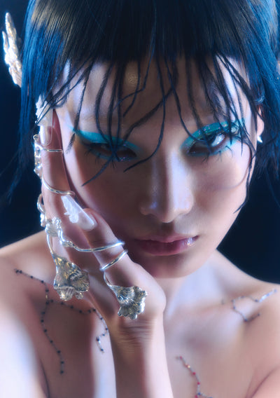 Silver Betta Fish Ring IV-Ancient Future-APOC STORE