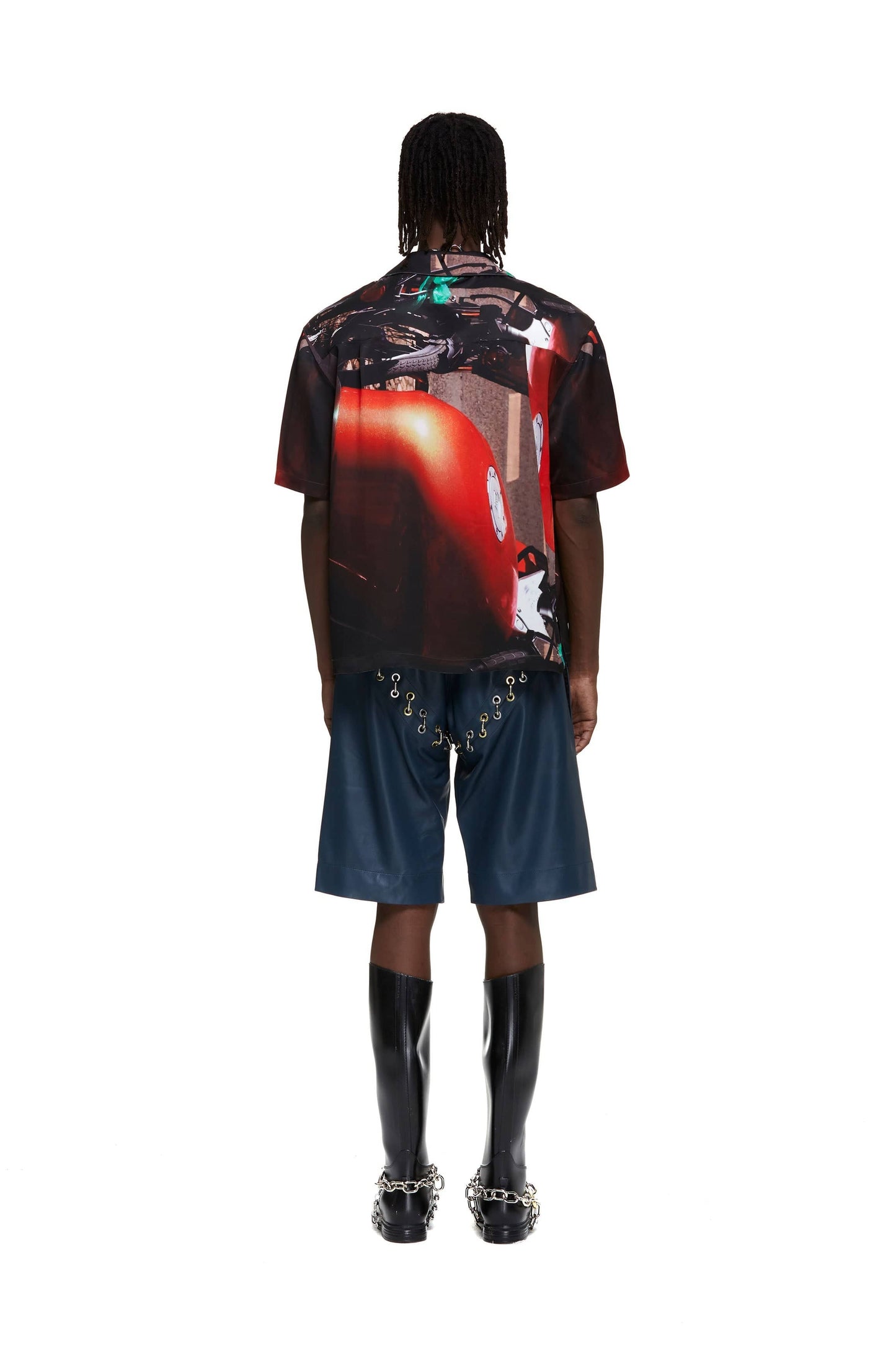 Motorbike Resort Shirt-XIMONLEE-APOC STORE