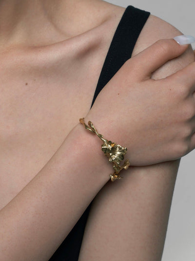 Brass Betta Fish Bracelet-Ancient Future-APOC STORE