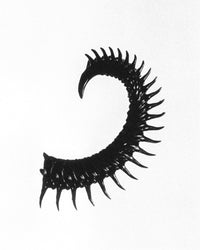 Black Spine Ear Columns-Agoston Balazs-APOC STORE