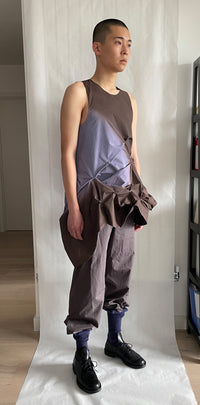 Crinkle Aura Vest Dress-SHEK LEUNG-APOC STORE