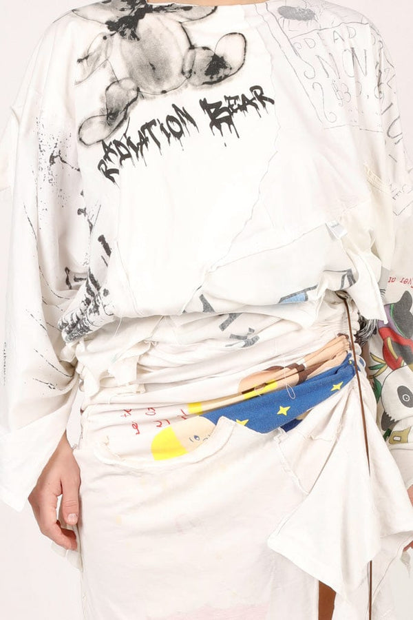 Radiation Bear Cotton Waste Dress-Puer Parasitus-APOC STORE