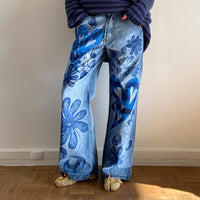 Flower & Heart Jeans-Anna Castellano-APOC STORE