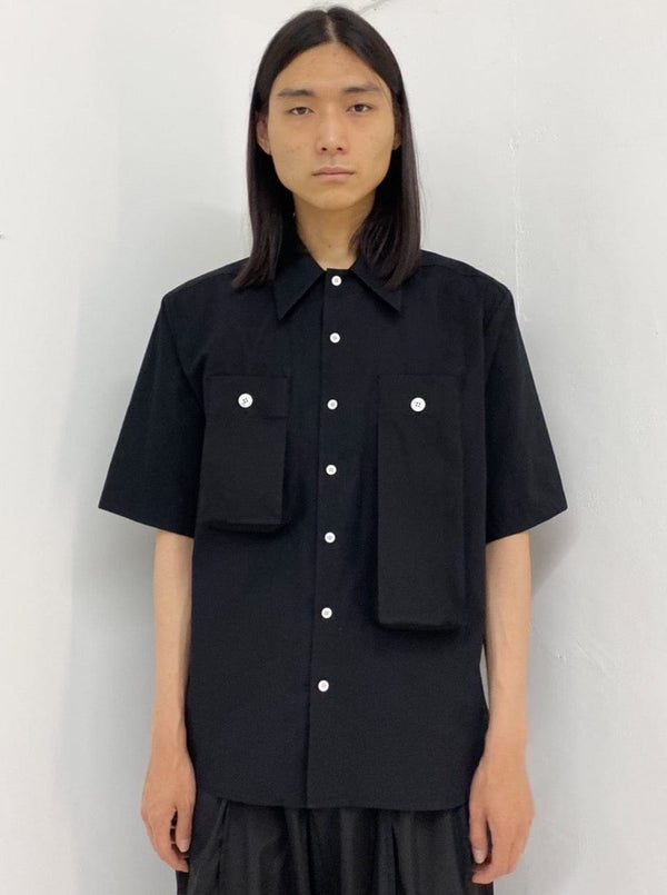 Black TempoPockets Shirt-Sung Ju-APOC STORE
