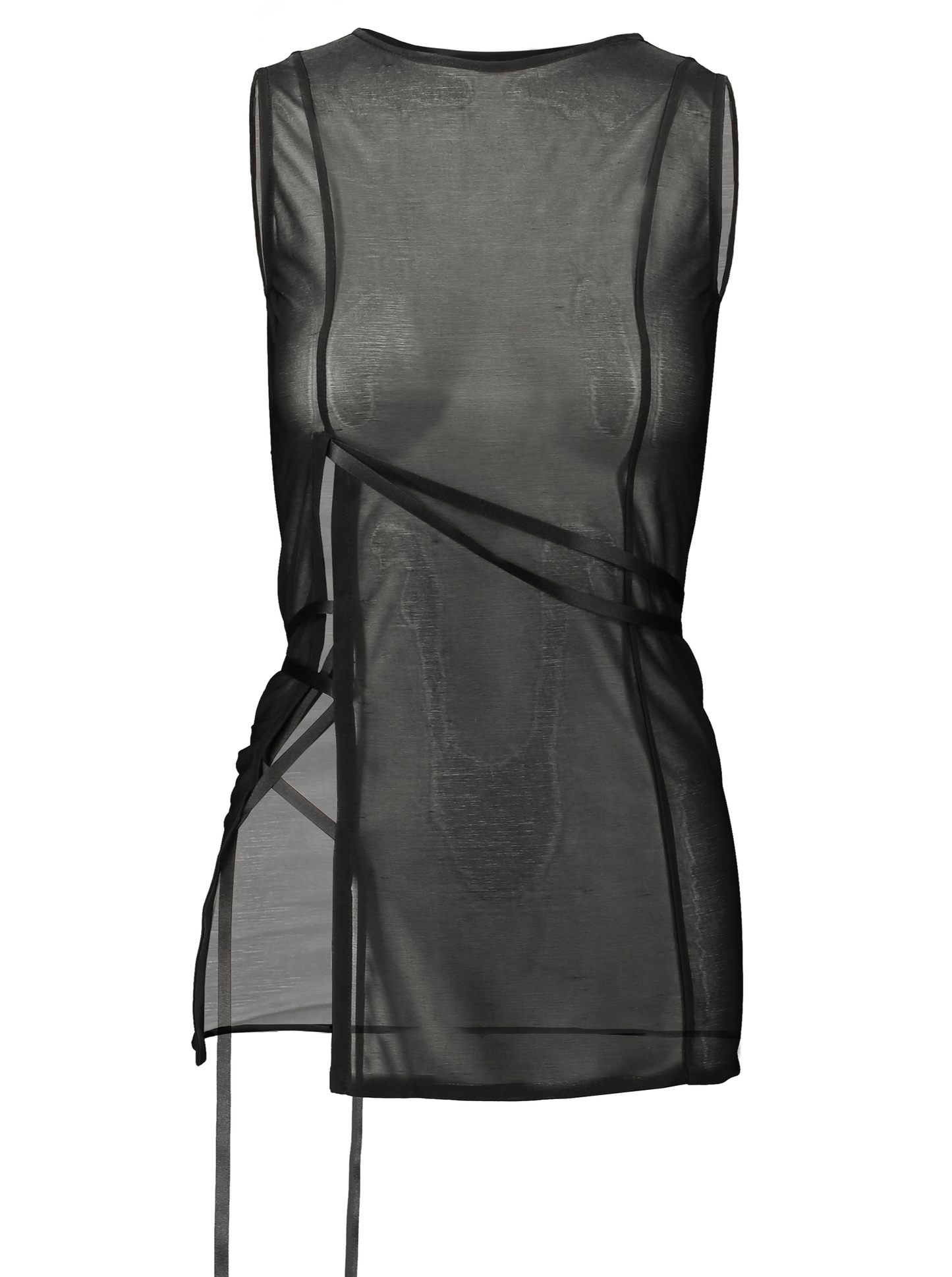 Sheer Vest Top-Issa Eakin-APOC STORE