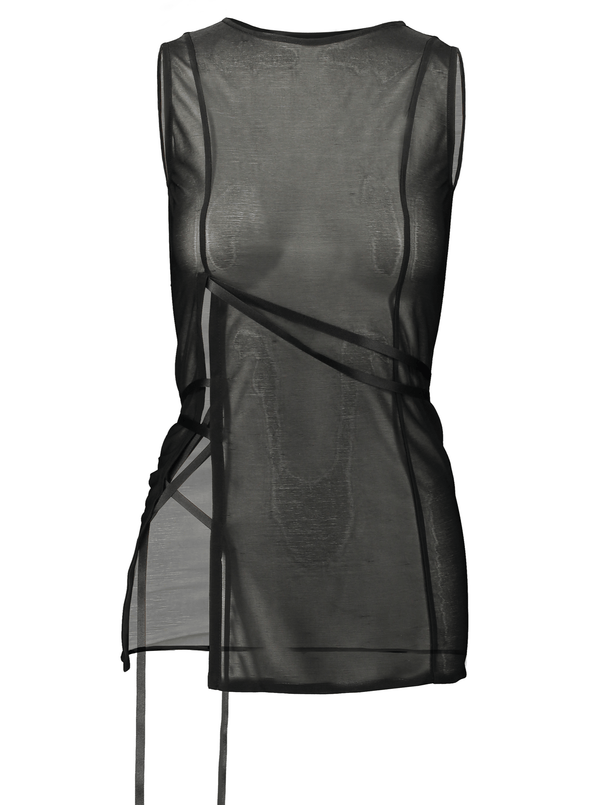 Sheer Vest Top-Issa Eakin-APOC STORE
