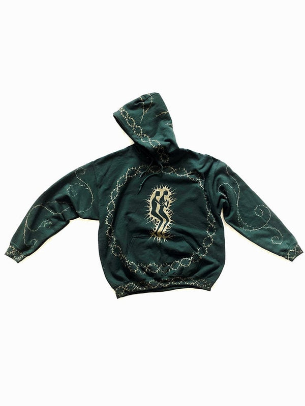 Ritual Hoodie Forest Green-Thibaut Knapp-APOC STORE