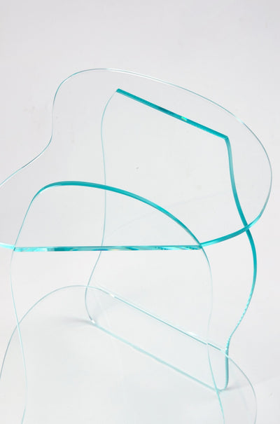 Dolmen Clear Side Table-Studio Chacha-APOC STORE