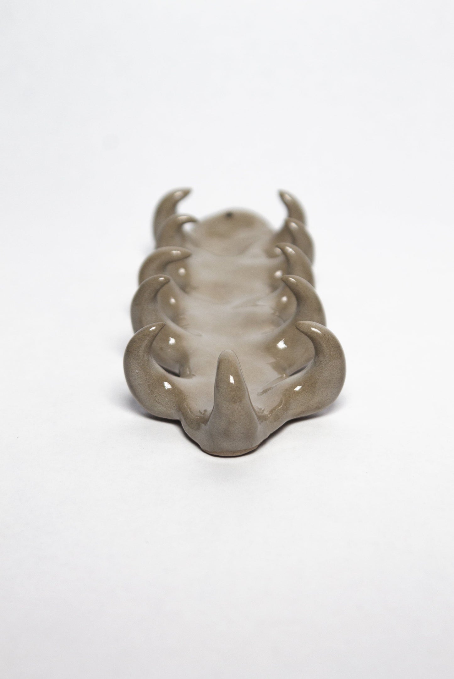 Green incense holder-Cléo SJölander-APOC STORE