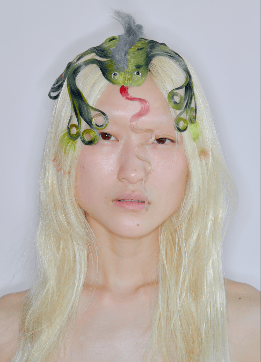 Green Frog Wig-Tomihiro Kono-APOC STORE