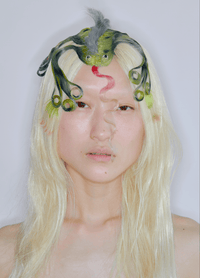Green Frog Wig-Tomihiro Kono-APOC STORE