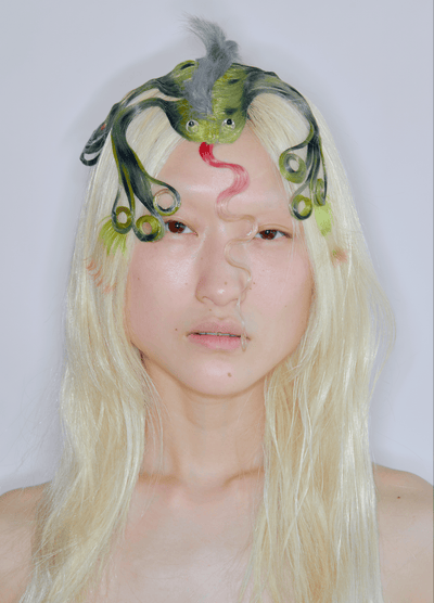 Green Frog Wig-Tomihiro Kono-APOC STORE