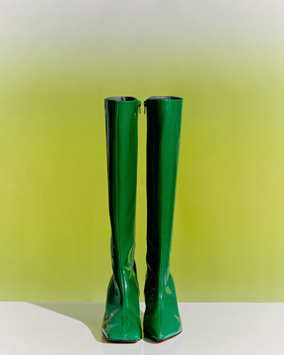 Spinach Green Tri-Square-Sun Woo-APOC STORE