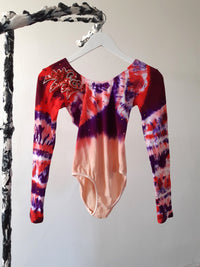 Embroidered Hand Dyed 3 Bodysuit Multicolour-Celia Calderón Asensio-APOC STORE