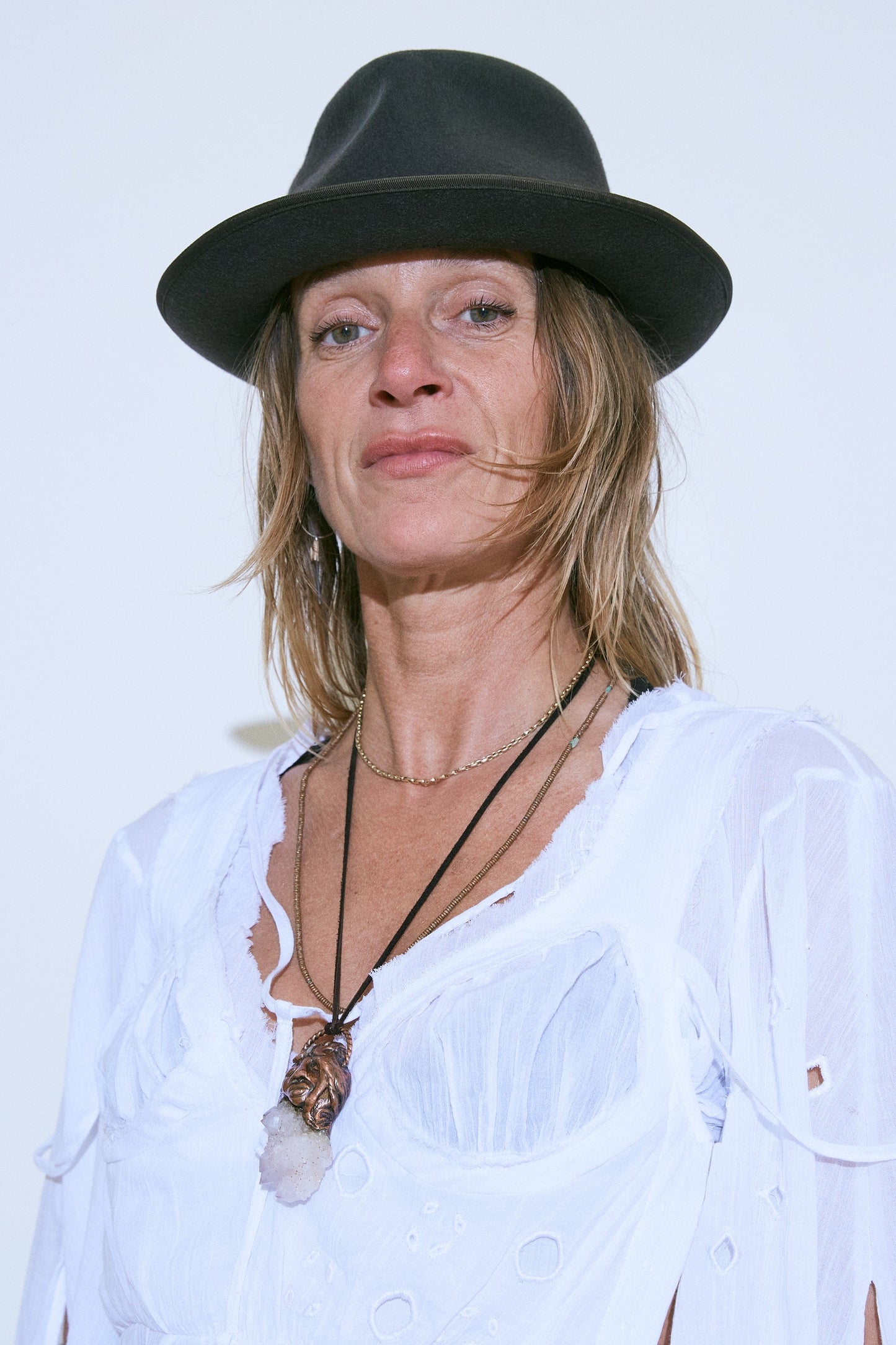 Embroidered Patchwork Fairy Top-Luna Del Pinal-APOC STORE