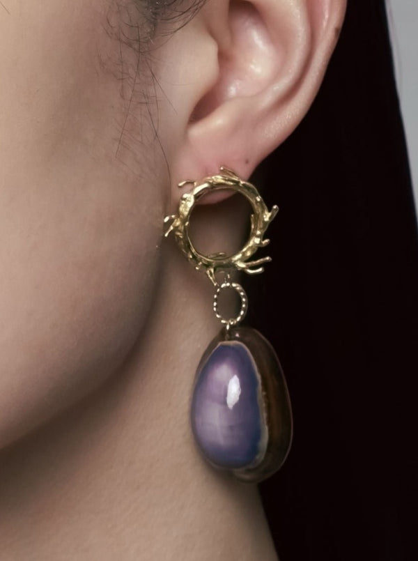 Cowry Earrings-Ancient Future-APOC STORE
