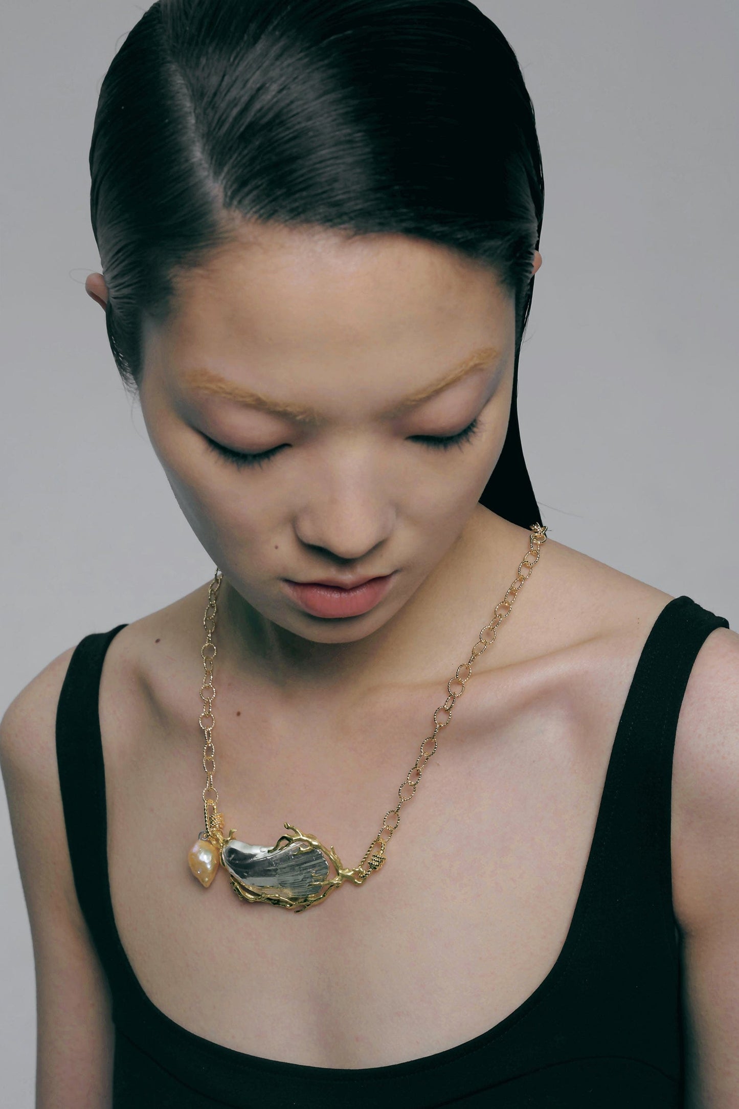 Mussel Necklace Eye Patch-Ancient Future-APOC STORE