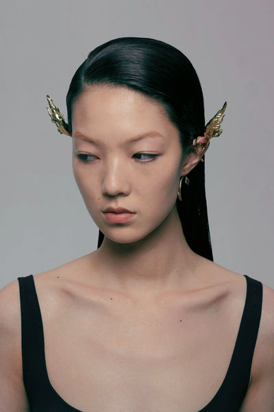 Brass Betta Ear Cuff-Ancient Future-APOC STORE