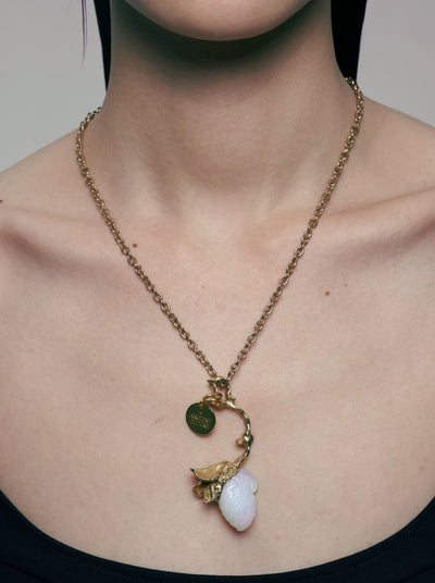 Shell Spoon Necklace-Ancient Future-APOC STORE