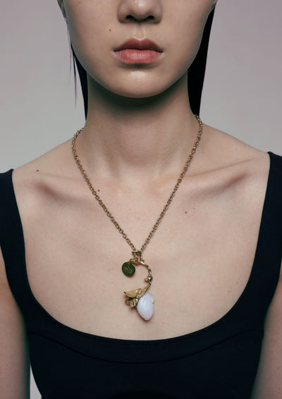 Shell Spoon Necklace-Ancient Future-APOC STORE