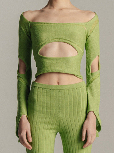 Fitted Cut-out Top-July Li-APOC STORE