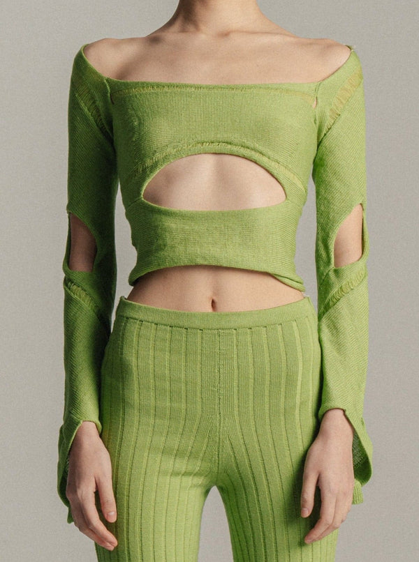 Fitted Cut-out Top-July Li-APOC STORE