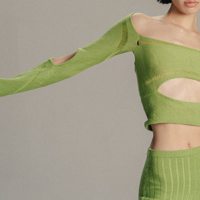 Fitted Cut-out Top-July Li-APOC STORE