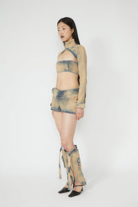 Denim Leg Pieces-Clara Colette Miramon-APOC STORE