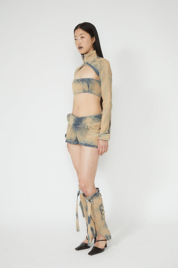 Denim Leg Pieces-Clara Colette Miramon-APOC STORE