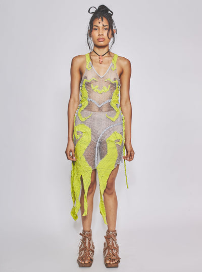 Sereia Dress Lime-VEREDAS-APOC STORE