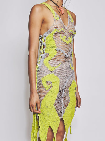 Sereia Dress Lime-VEREDAS-APOC STORE