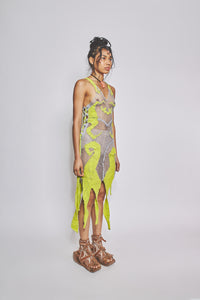 Sereia Dress Lime-VEREDAS-APOC STORE
