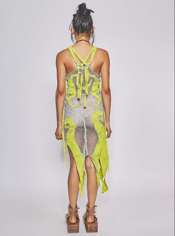 Sereia Dress Lime-VEREDAS-APOC STORE