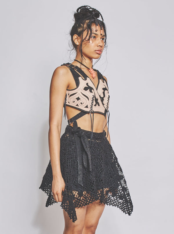 Pixie Skirt - Black-VEREDAS-APOC STORE