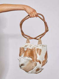 Leather Patchwork Bag-VEREDAS-APOC STORE