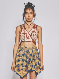 Pixie Skirt - Honey Royal Blue-VEREDAS-APOC STORE