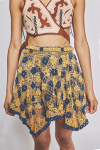 Pixie Skirt - Honey Royal Blue-VEREDAS-APOC STORE